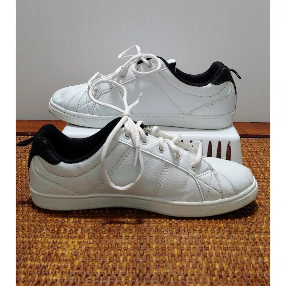 Sneakers‎ Athletic  Boys 5 AND1 White Low Top Lace Up  Casual Basketball Shoes